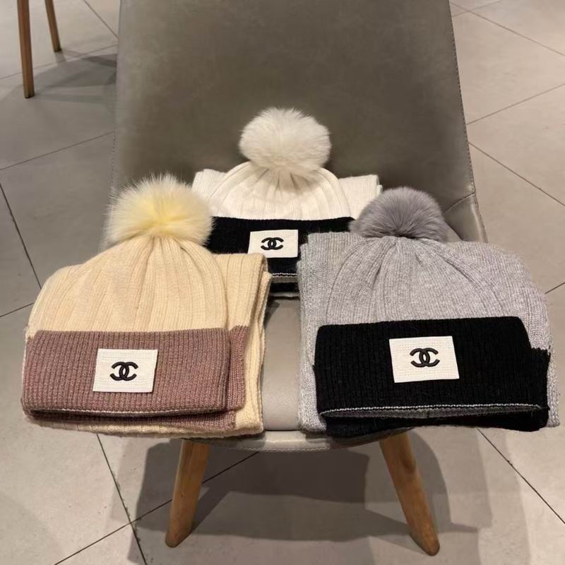 Chanel scarf hat 012601